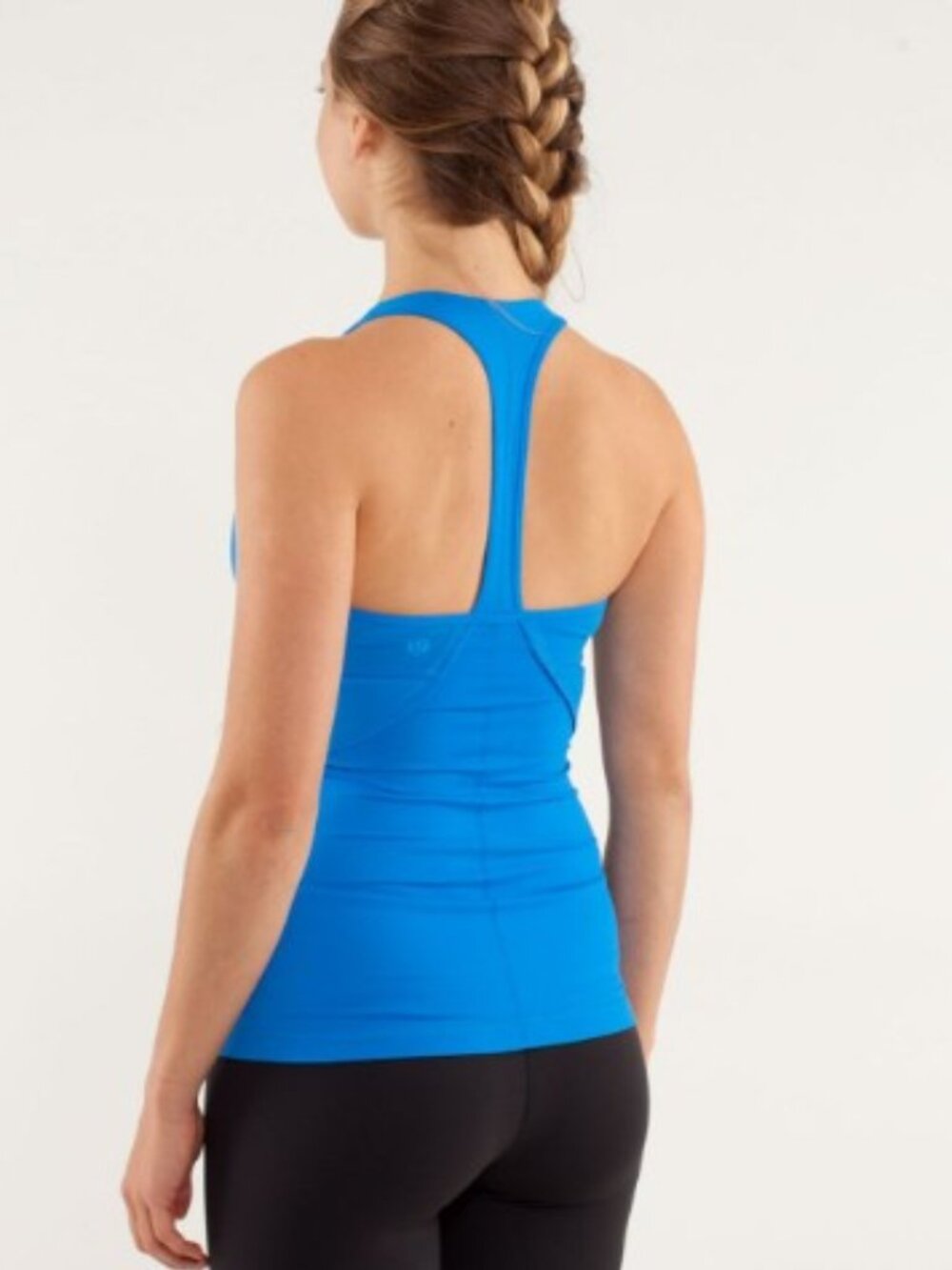 Lululemon Power Up Tank in Beaming Blue, Size 8